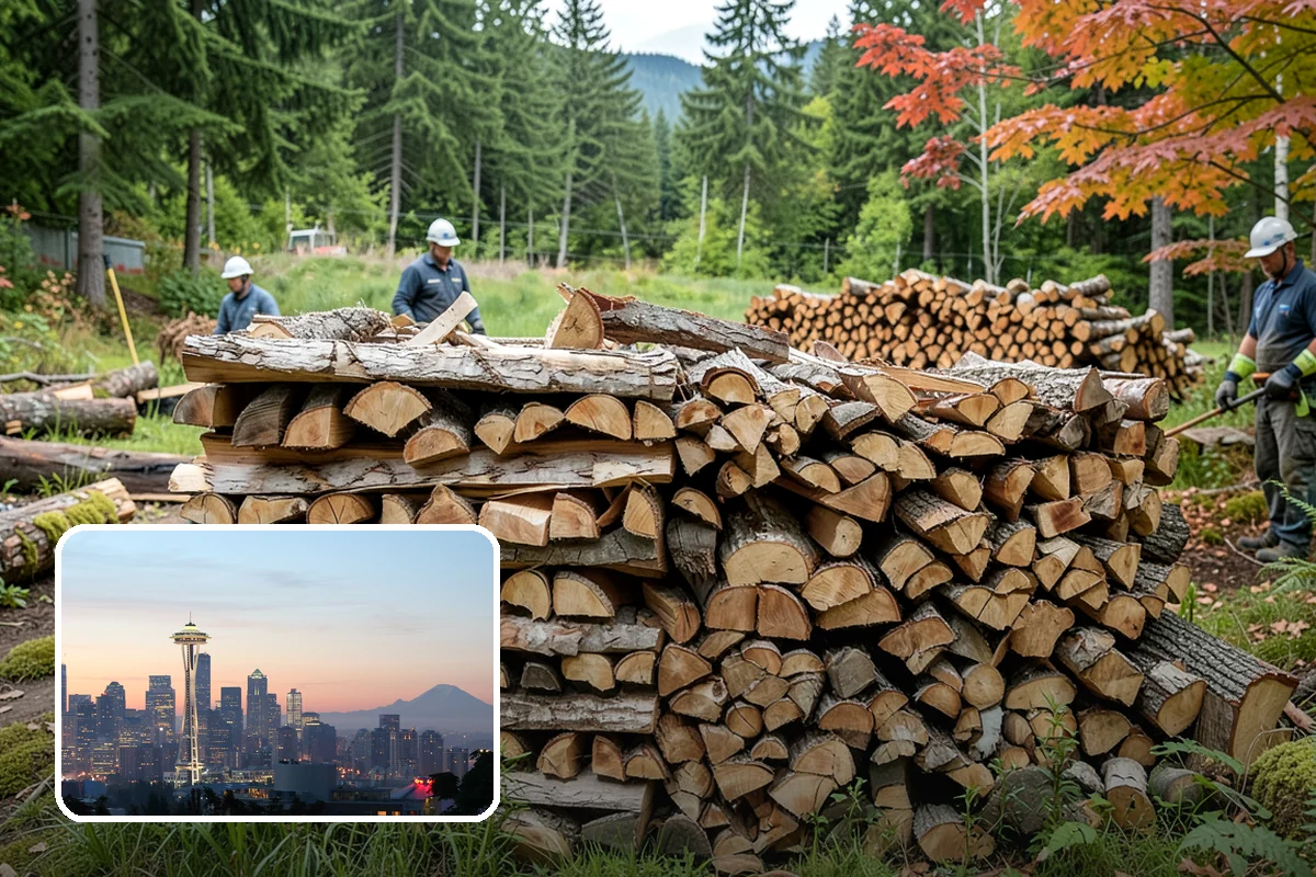 Bundle Firewood in Seattle, WA - Grab-and-go convenience with no stacking required