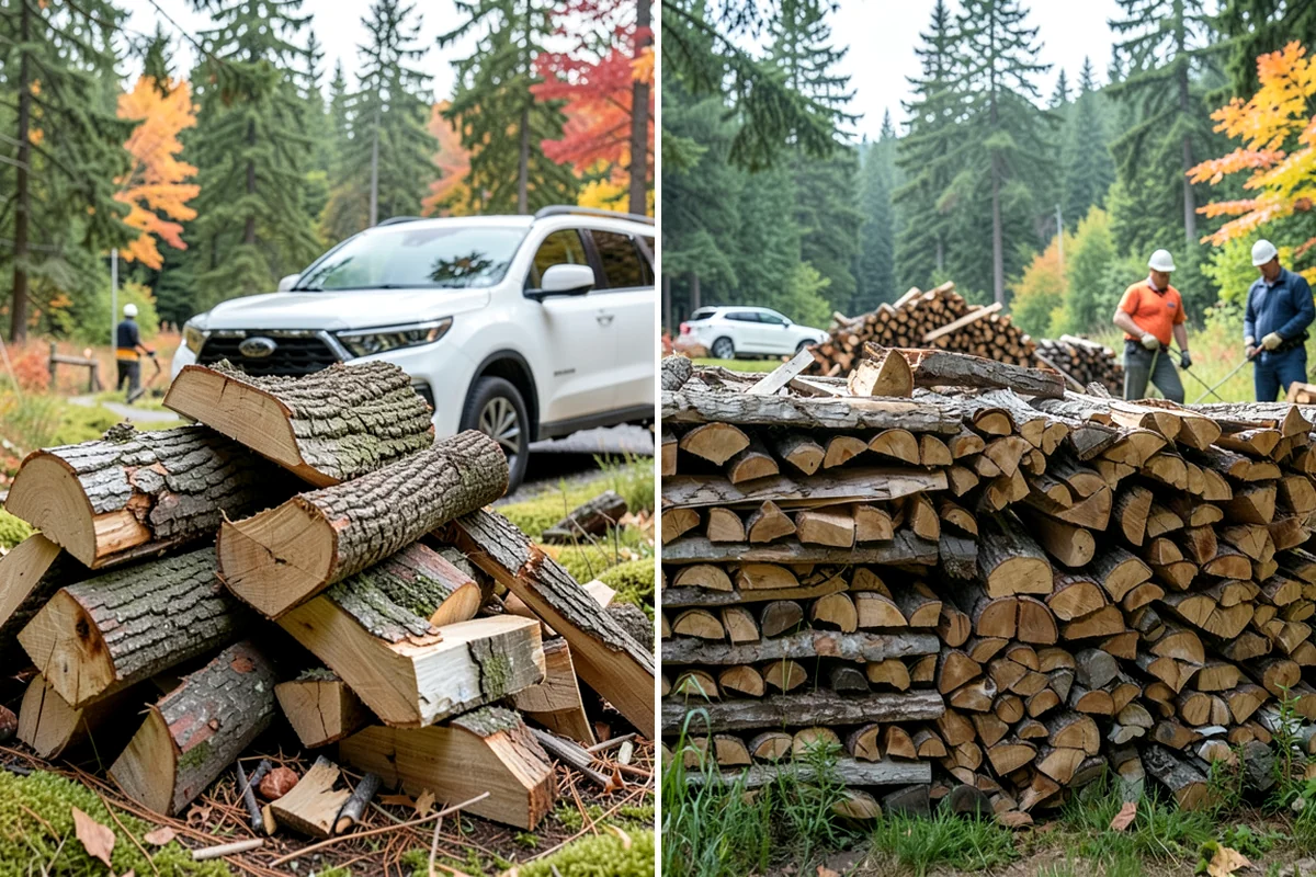 Bundle Firewood in Seattle, WA - Choose your bundle count online or by phone