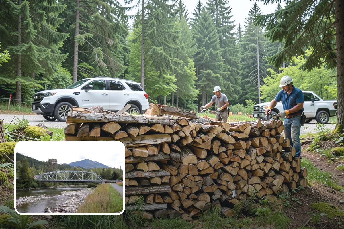 Bundle Firewood in Skykomish, King County, WA - Grab-and-go convenience with no stacking required