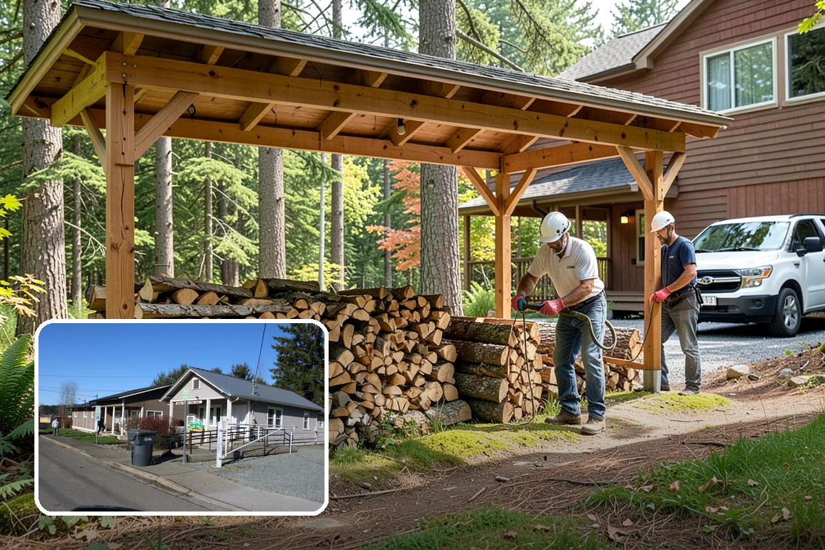 Bundle Firewood in South Prairie, Pierce County, WA - Grab-and-go convenience with no stacking required