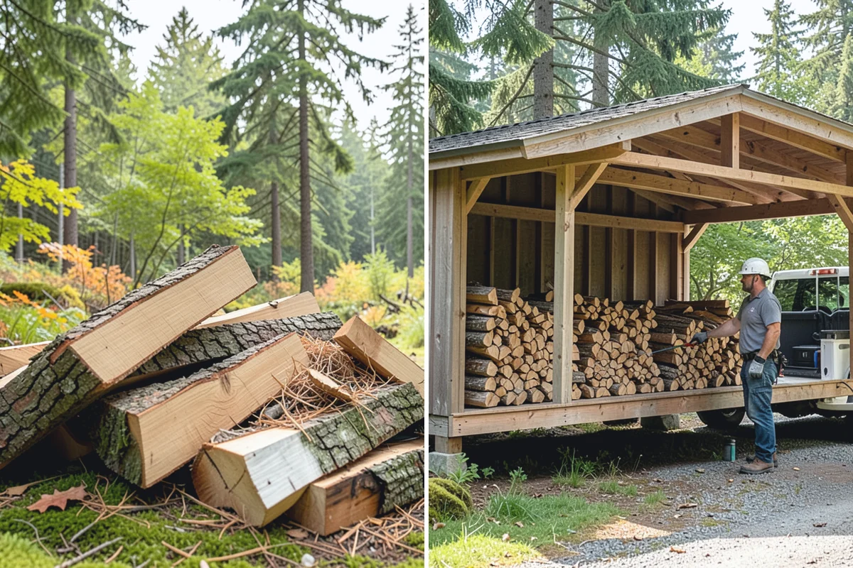Bundle Firewood in South Prairie, Pierce County, WA - Choose your bundle count online or by phone