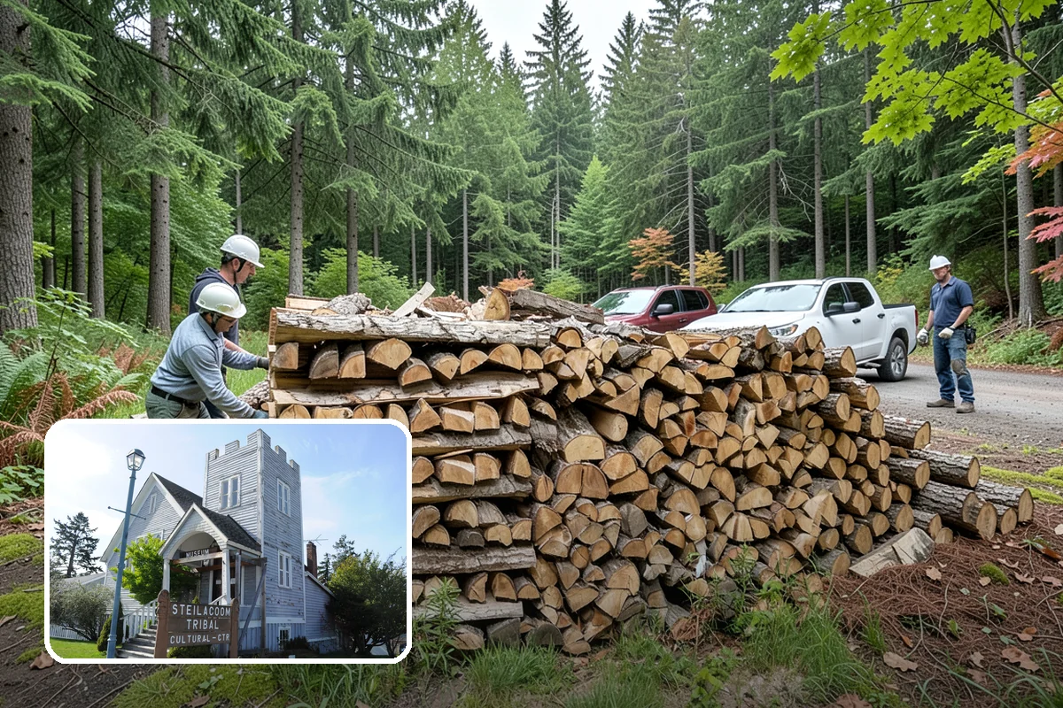 Bundle Firewood in Steilacoom, Pierce County, WA - Grab-and-go convenience with no stacking required
