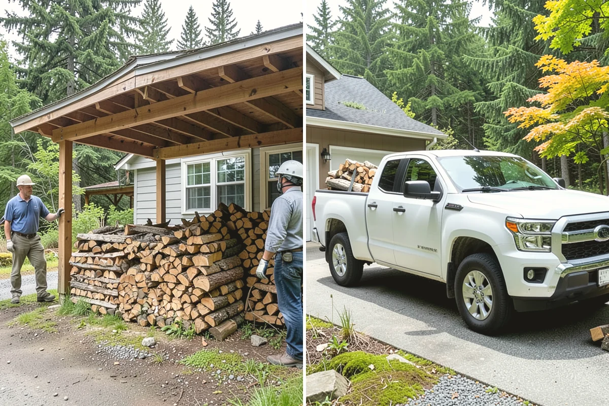 Bundle Firewood in Steilacoom, Pierce County, WA - Choose your bundle count online or by phone