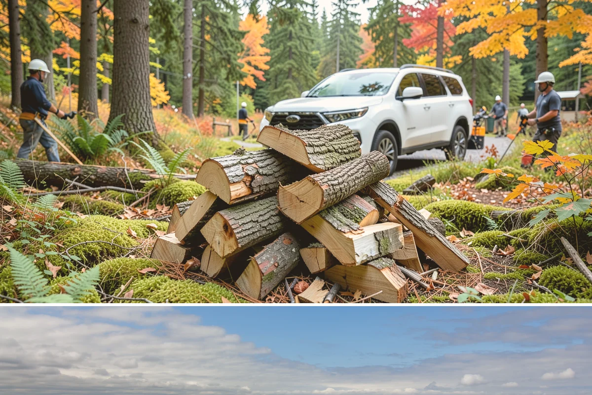 Bundle Firewood in University Place, Pierce County, WA - Bundles stay popular year-round but move fastest heading into the wet fall and winter burning months.
