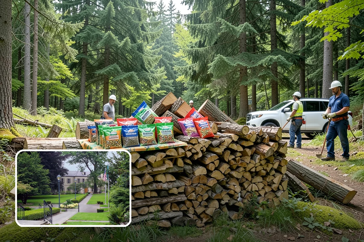 Bundle Firewood in Woodinville, King County, WA - Grab-and-go convenience with no stacking required