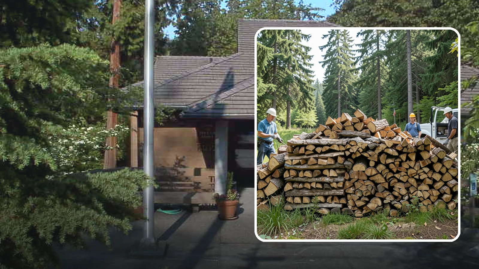 Bundle Firewood in Yarrow Point, King County, WA - Convenient shrink-wrapped bundles of seasoned firewood sized for a single evening burn.