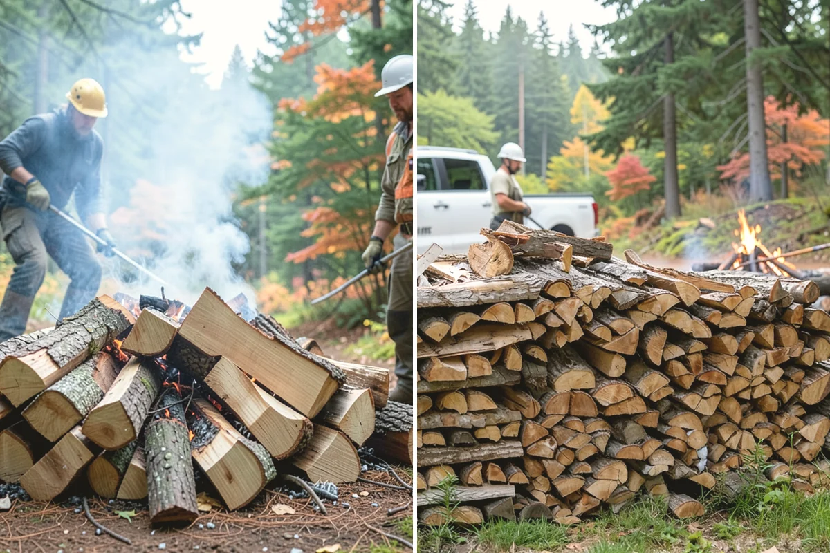 Bundle Firewood in Yarrow Point, King County, WA - Choose your bundle count online or by phone