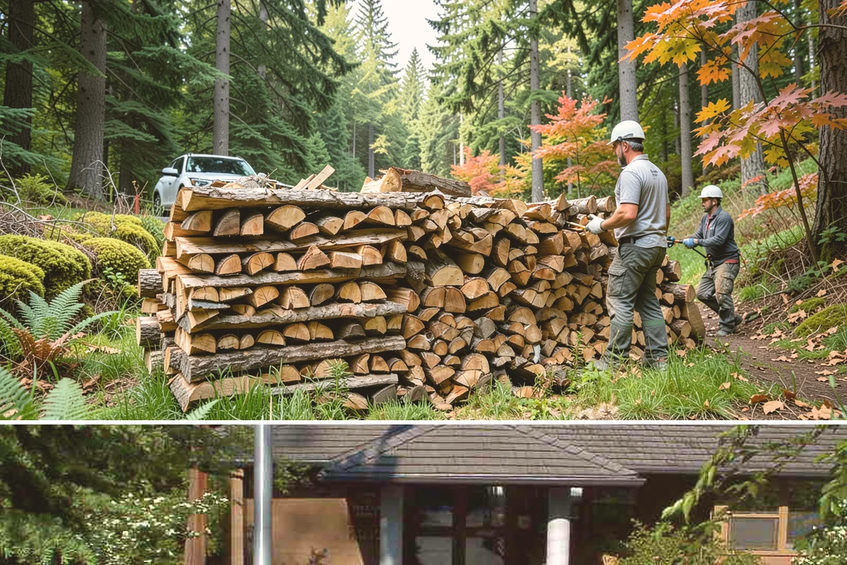 Bundle Firewood in Yarrow Point, King County, WA - Bundles stay popular year-round but move fastest heading into the wet fall and winter burning months.