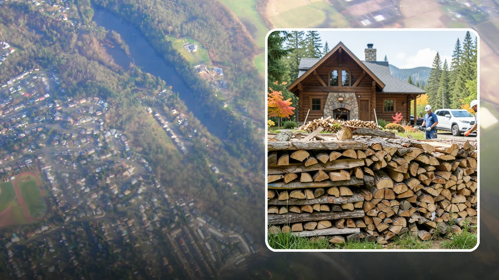 Cabin Firewood in Algona, King County, WA - Dependable firewood delivery for cabins and rural retreats across the Pacific Northwest.