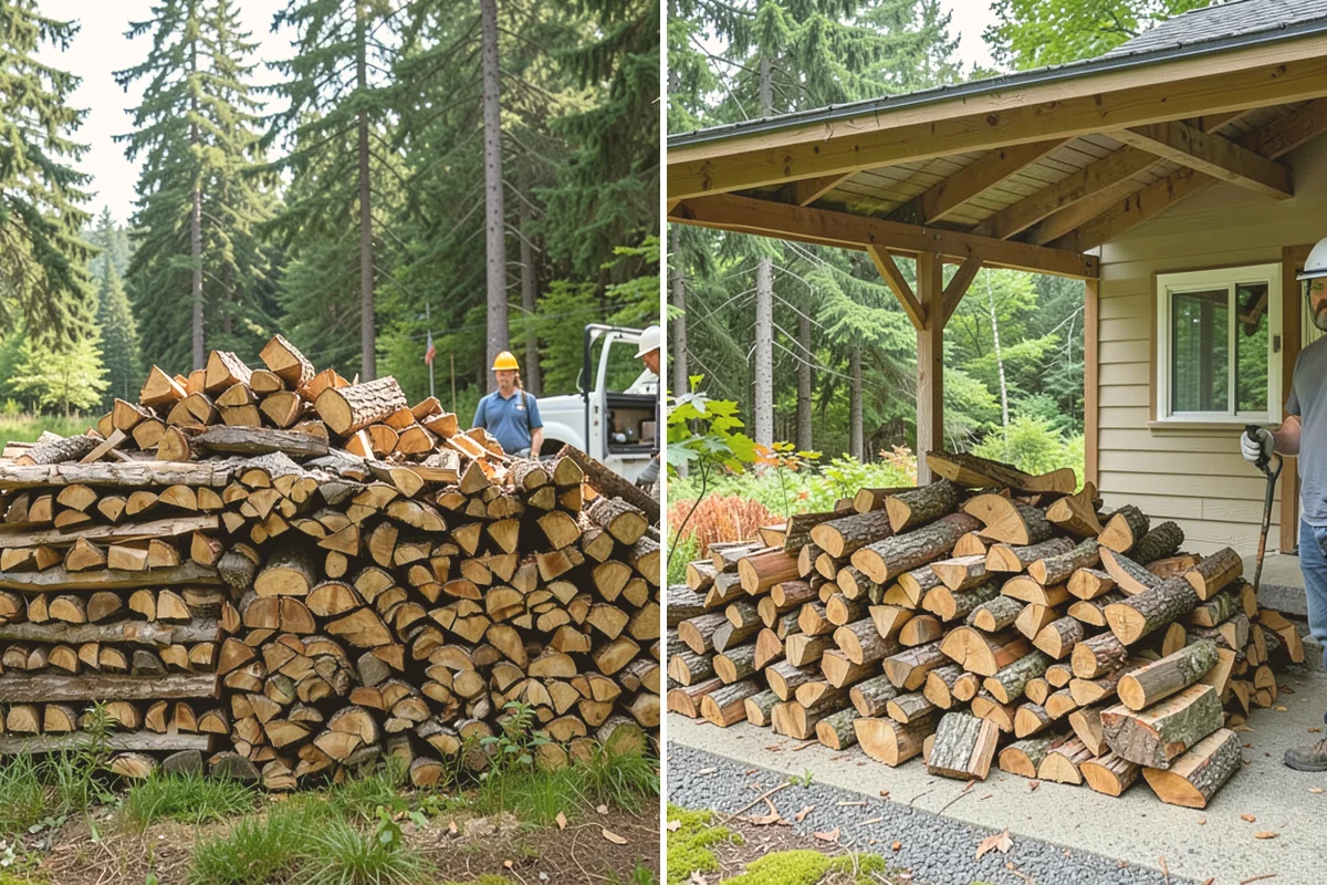 Cabin Firewood in Algona, King County, WA - Share your cabin location and access details