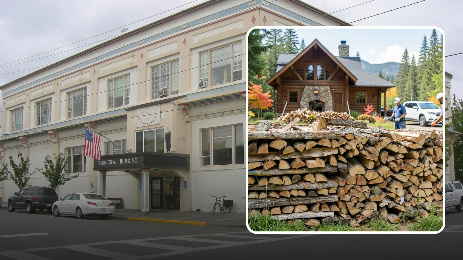 Cabin Firewood in Anacortes, Skagit County, WA - Dependable firewood delivery for cabins and rural retreats across the Pacific Northwest.
