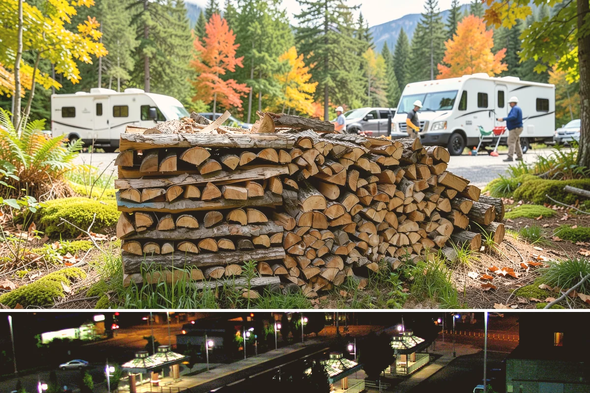 Cabin Firewood in Auburn, King County, WA - Stock the cabin in late summer and fall so it is fuel-ready before the wet winter months arrive.