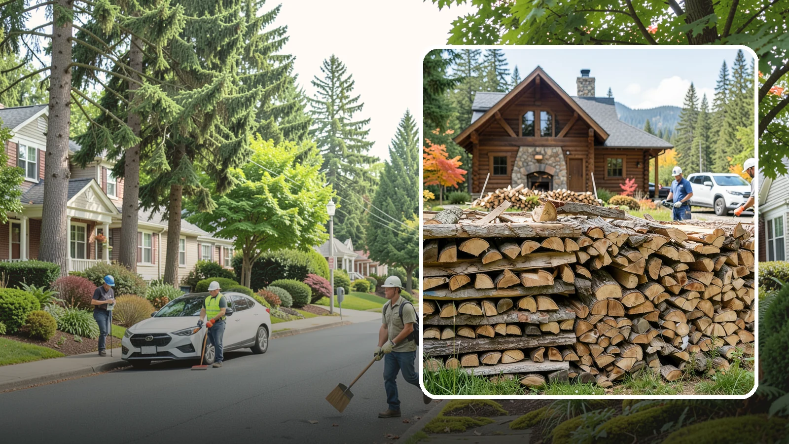 Cabin Firewood in Beaux Arts Village, King County, WA - Dependable firewood delivery for cabins and rural retreats across the Pacific Northwest.