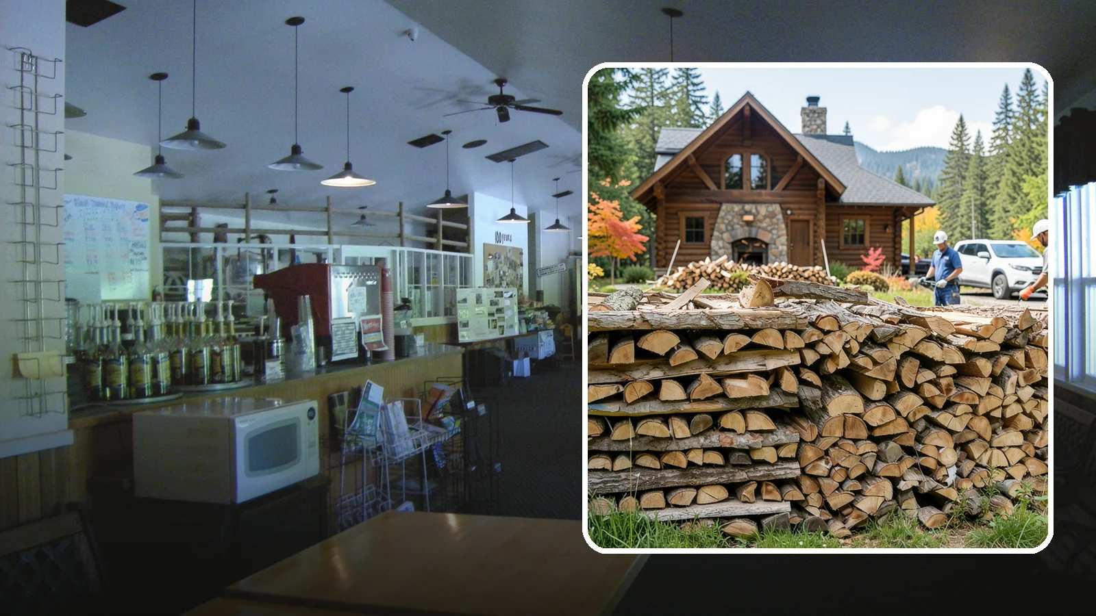Cabin Firewood in Black Diamond, King County, WA - Dependable firewood delivery for cabins and rural retreats across the Pacific Northwest.