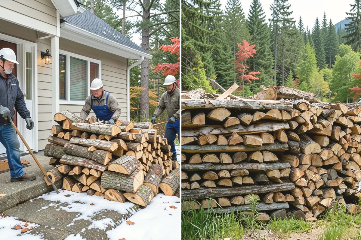 Cabin Firewood in Black Diamond, King County, WA - Share your cabin location and access details