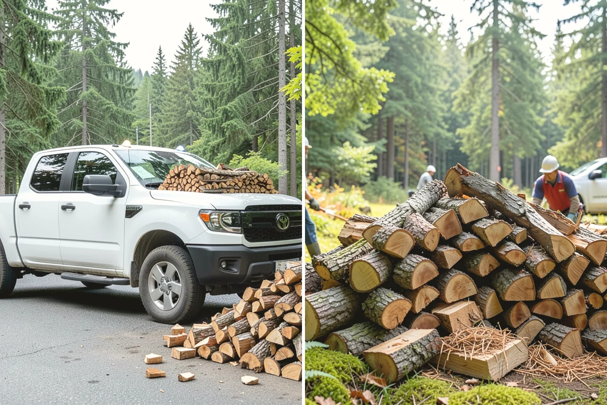 Cabin Firewood in Covington, King County, WA - Share your cabin location and access details