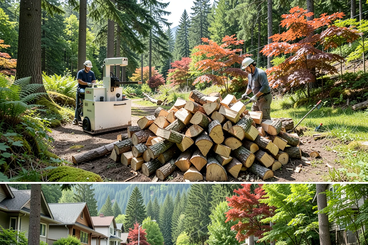 Cabin Firewood in Darrington, WA - Stock the cabin in late summer and fall so it is fuel-ready before the wet winter months arrive.