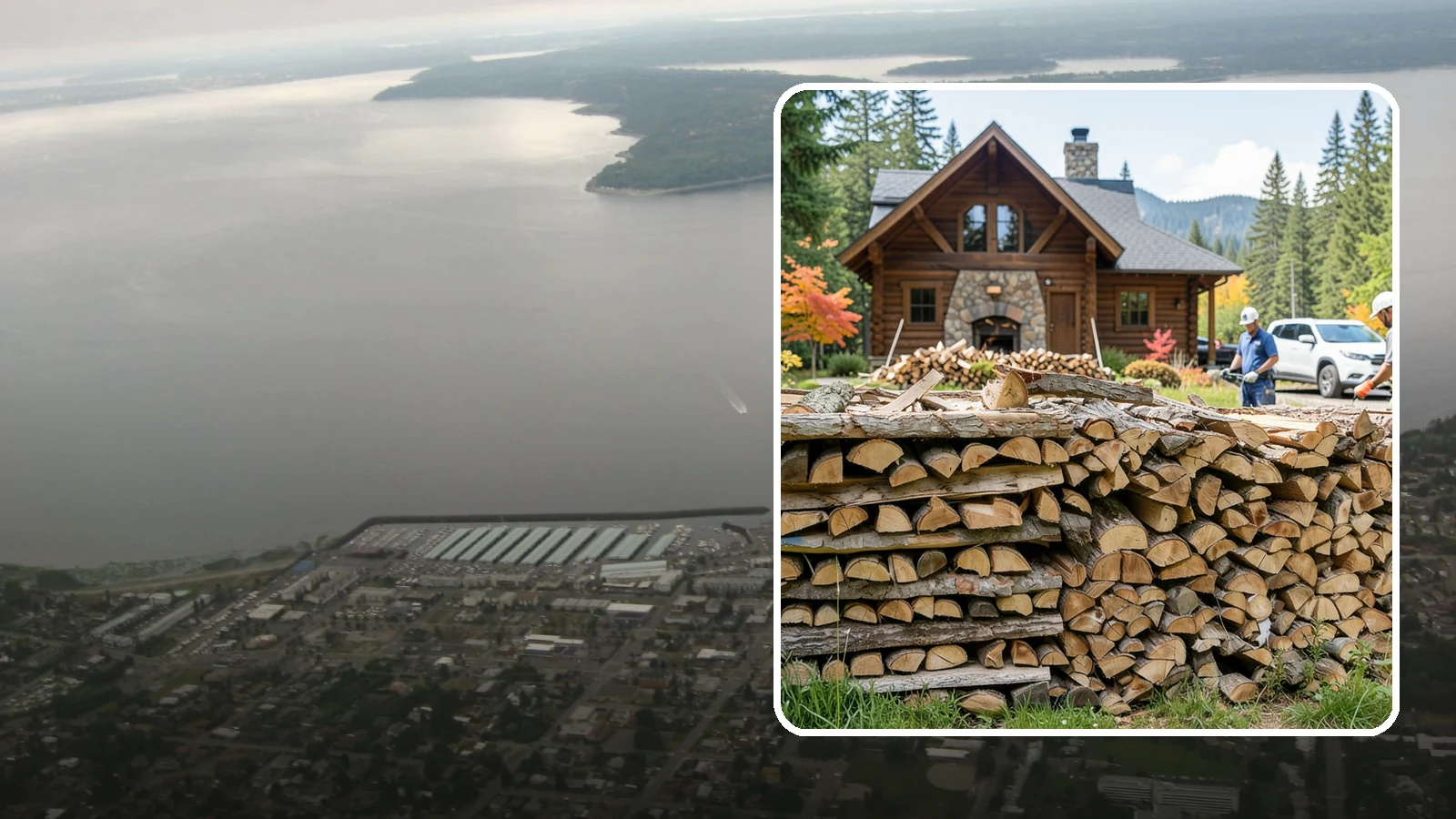 Cabin Firewood in Des Moines, King County, WA - Dependable firewood delivery for cabins and rural retreats across the Pacific Northwest.