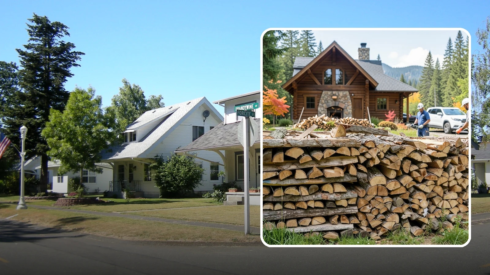 Cabin Firewood in DuPont, Pierce County, WA - Dependable firewood delivery for cabins and rural retreats across the Pacific Northwest.