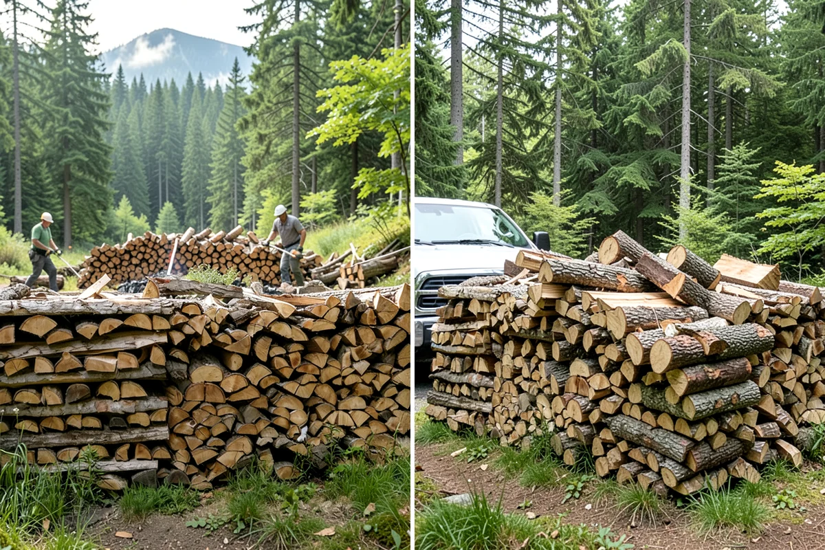 Cabin Firewood in DuPont, Pierce County, WA - Share your cabin location and access details