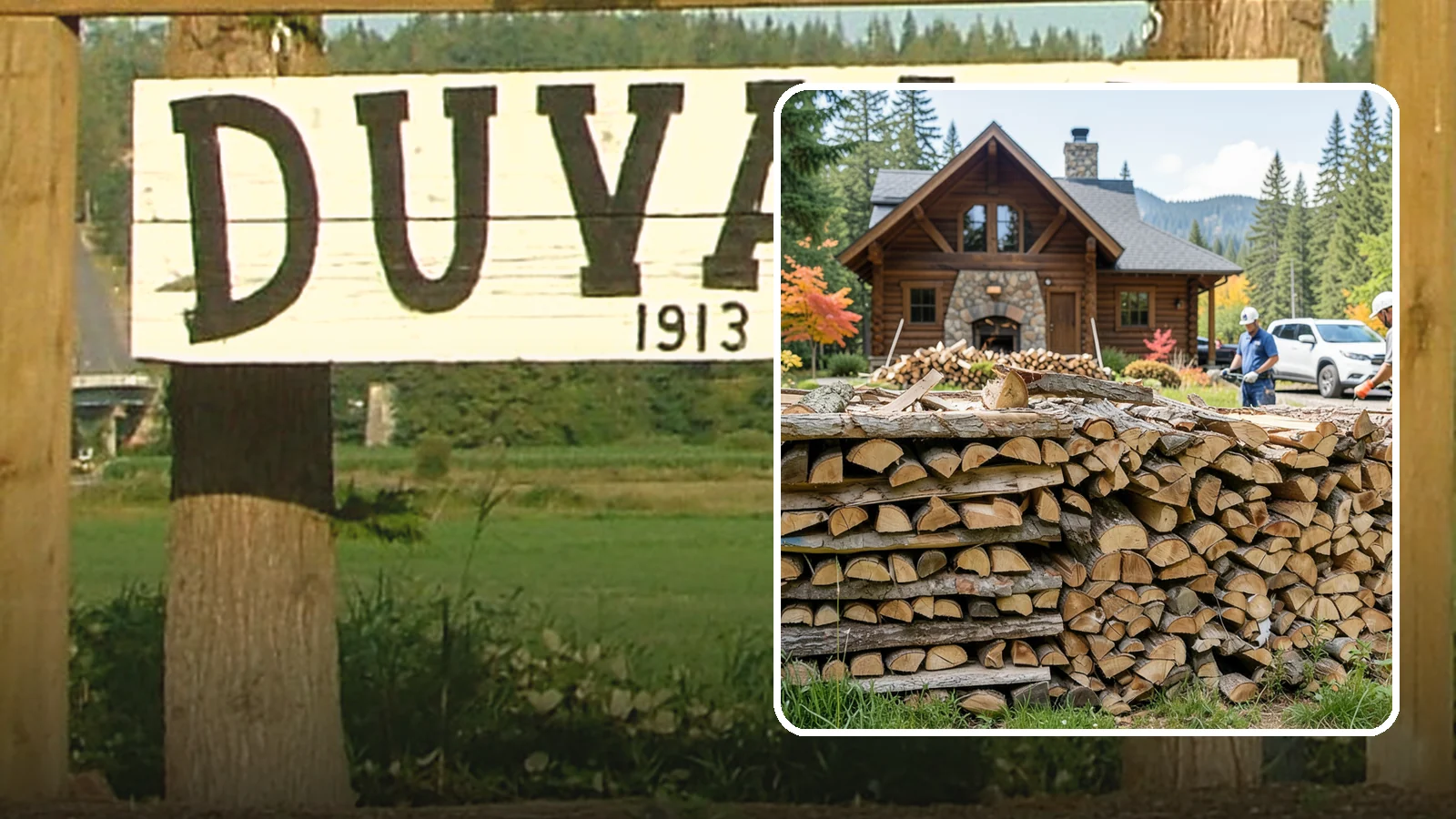 Cabin Firewood in Duvall, King County, WA - Dependable firewood delivery for cabins and rural retreats across the Pacific Northwest.