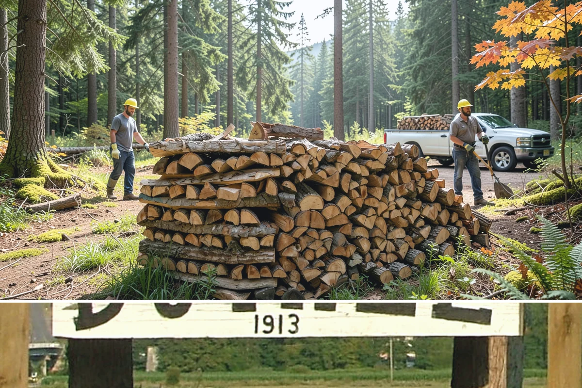 Cabin Firewood in Duvall, King County, WA - Stock the cabin in late summer and fall so it is fuel-ready before the wet winter months arrive.