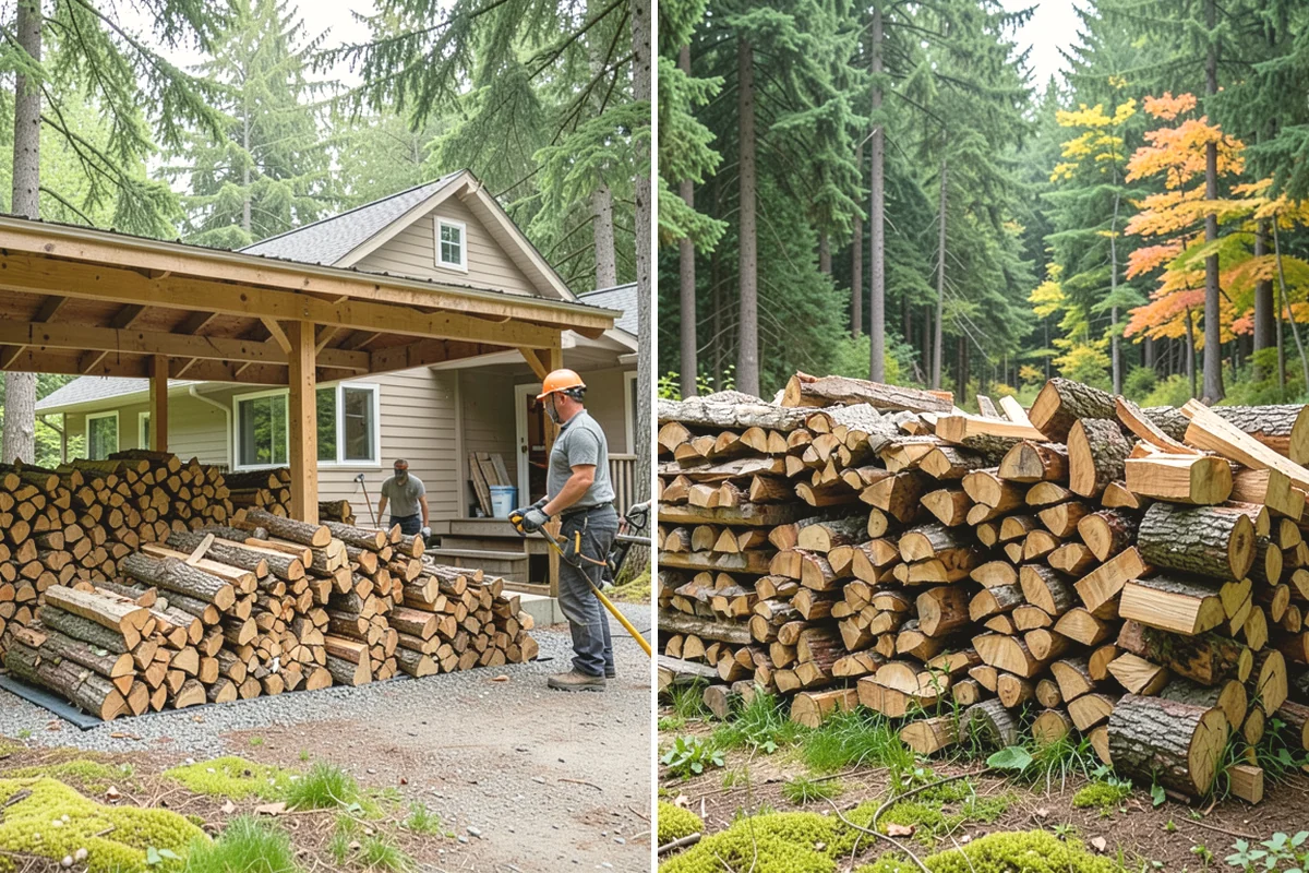 Cabin Firewood in Edgewood, WA - Share your cabin location and access details