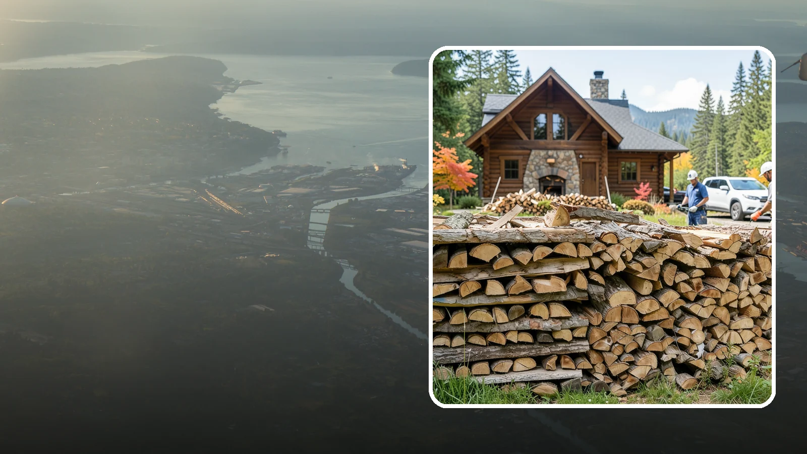 Cabin Firewood in Fife, Pierce County, WA - Dependable firewood delivery for cabins and rural retreats across the Pacific Northwest.
