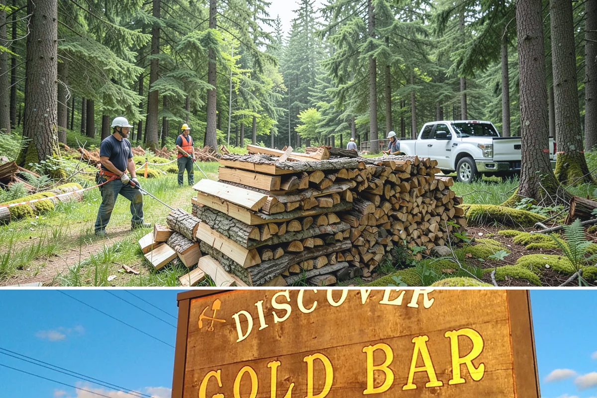 Cabin Firewood in Gold Bar, Snohomish County, WA - Stock the cabin in late summer and fall so it is fuel-ready before the wet winter months arrive.
