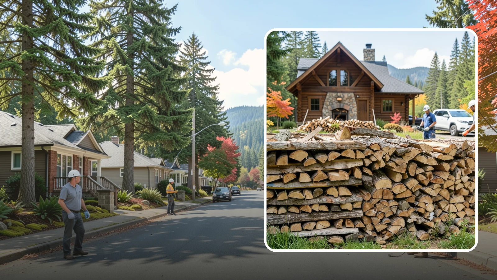 Cabin Firewood in Hunts Point, King County, WA - Dependable firewood delivery for cabins and rural retreats across the Pacific Northwest.
