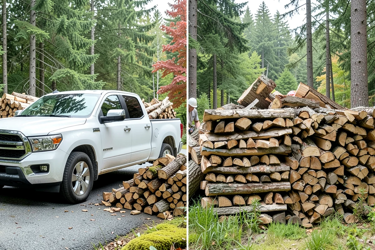 Cabin Firewood in Kenmore, King County, WA - Share your cabin location and access details