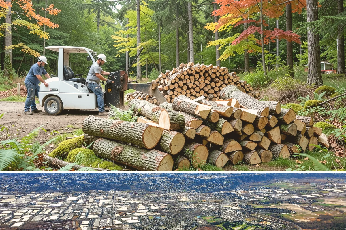 Cabin Firewood in Kent, King County, WA - Stock the cabin in late summer and fall so it is fuel-ready before the wet winter months arrive.