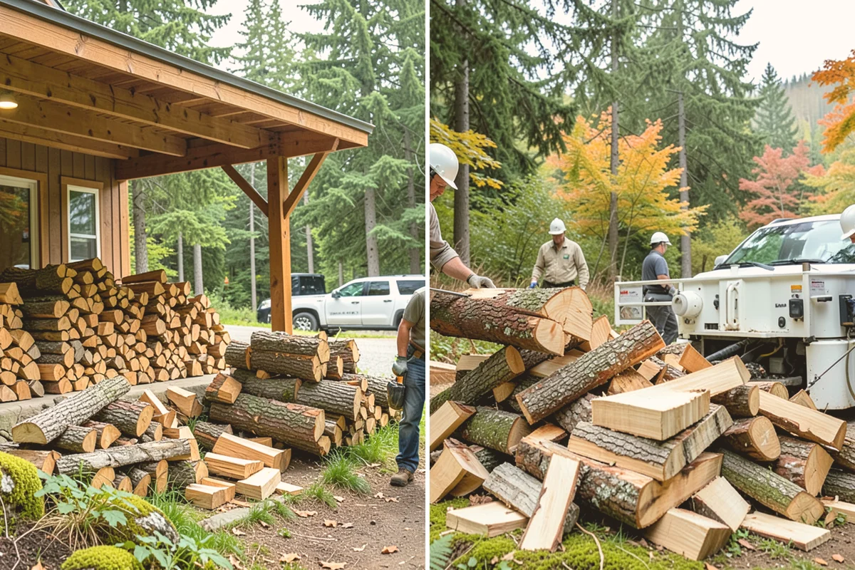 Cabin Firewood in Lynnwood, Snohomish County, WA - Share your cabin location and access details