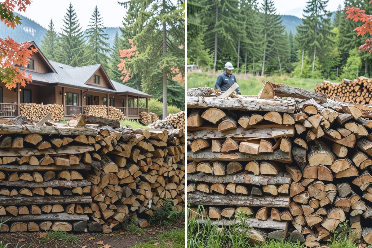 Cabin Firewood in Medina, King County, WA - Share your cabin location and access details