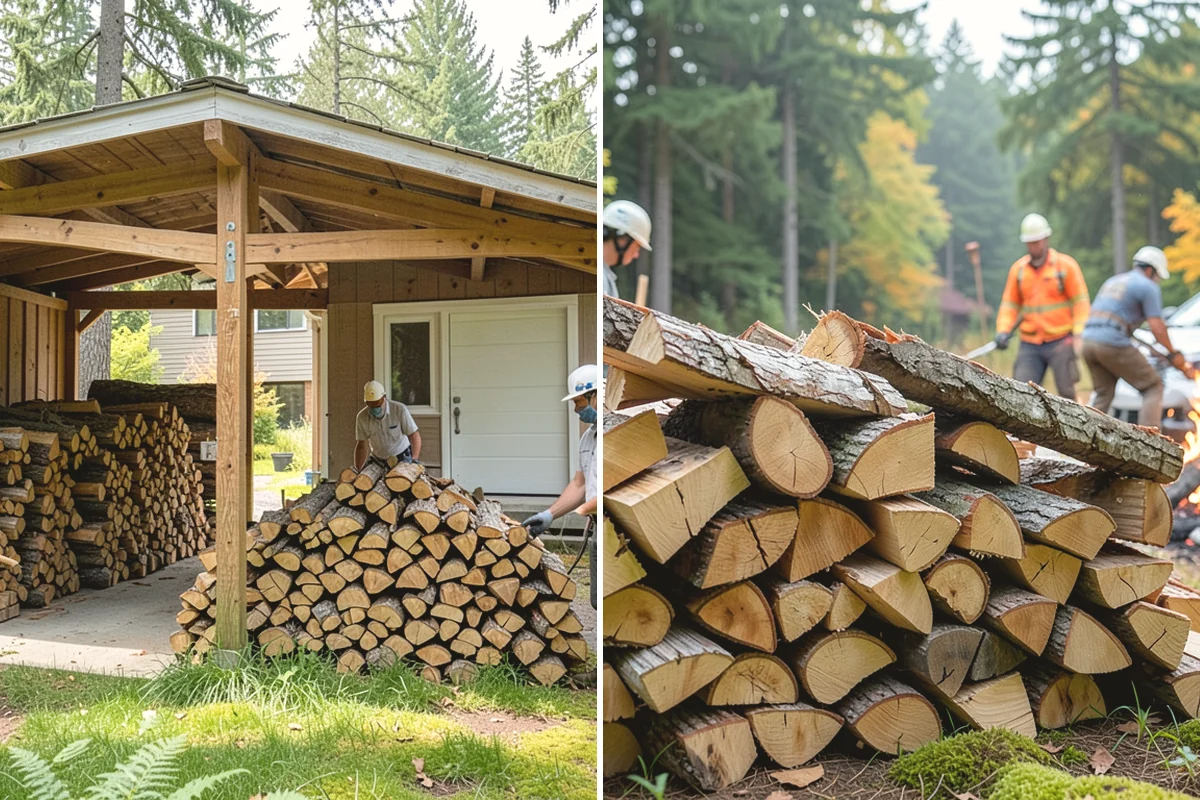 Cabin Firewood in Mercer Island, King County, WA - Share your cabin location and access details