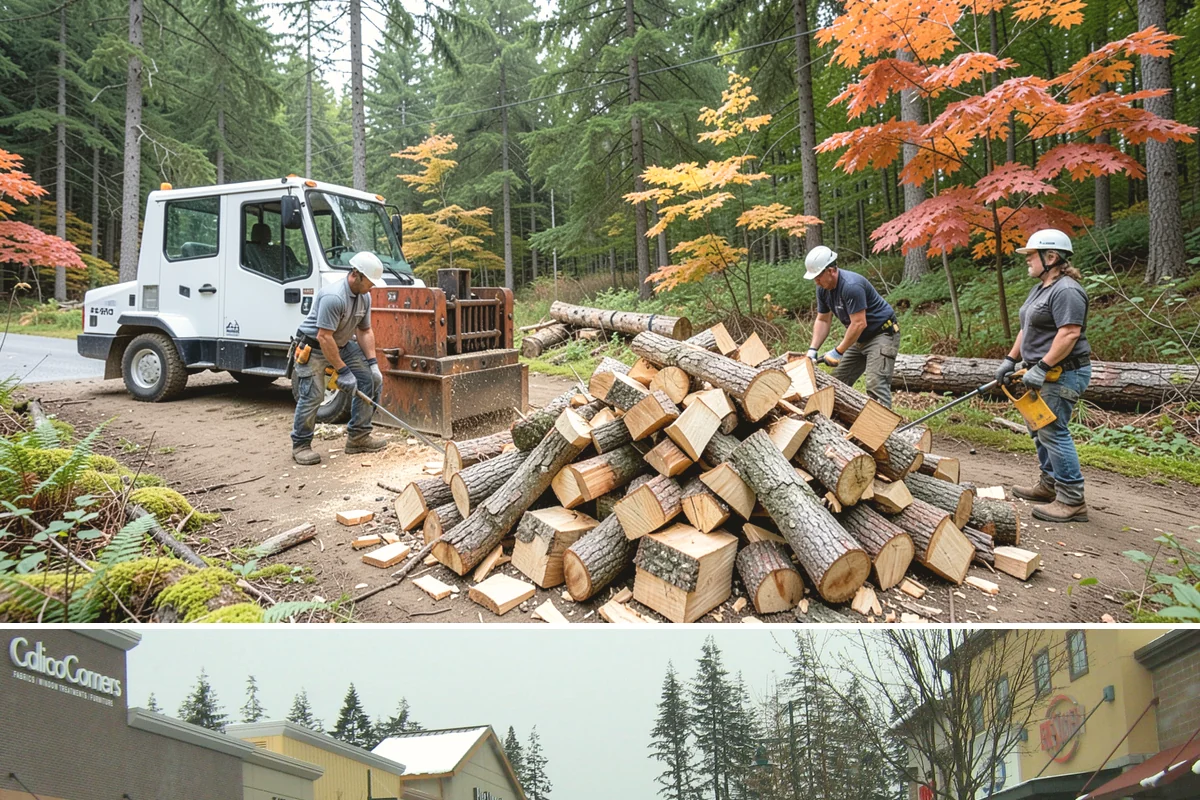 Cabin Firewood in Mill Creek, Snohomish County, WA - Stock the cabin in late summer and fall so it is fuel-ready before the wet winter months arrive.