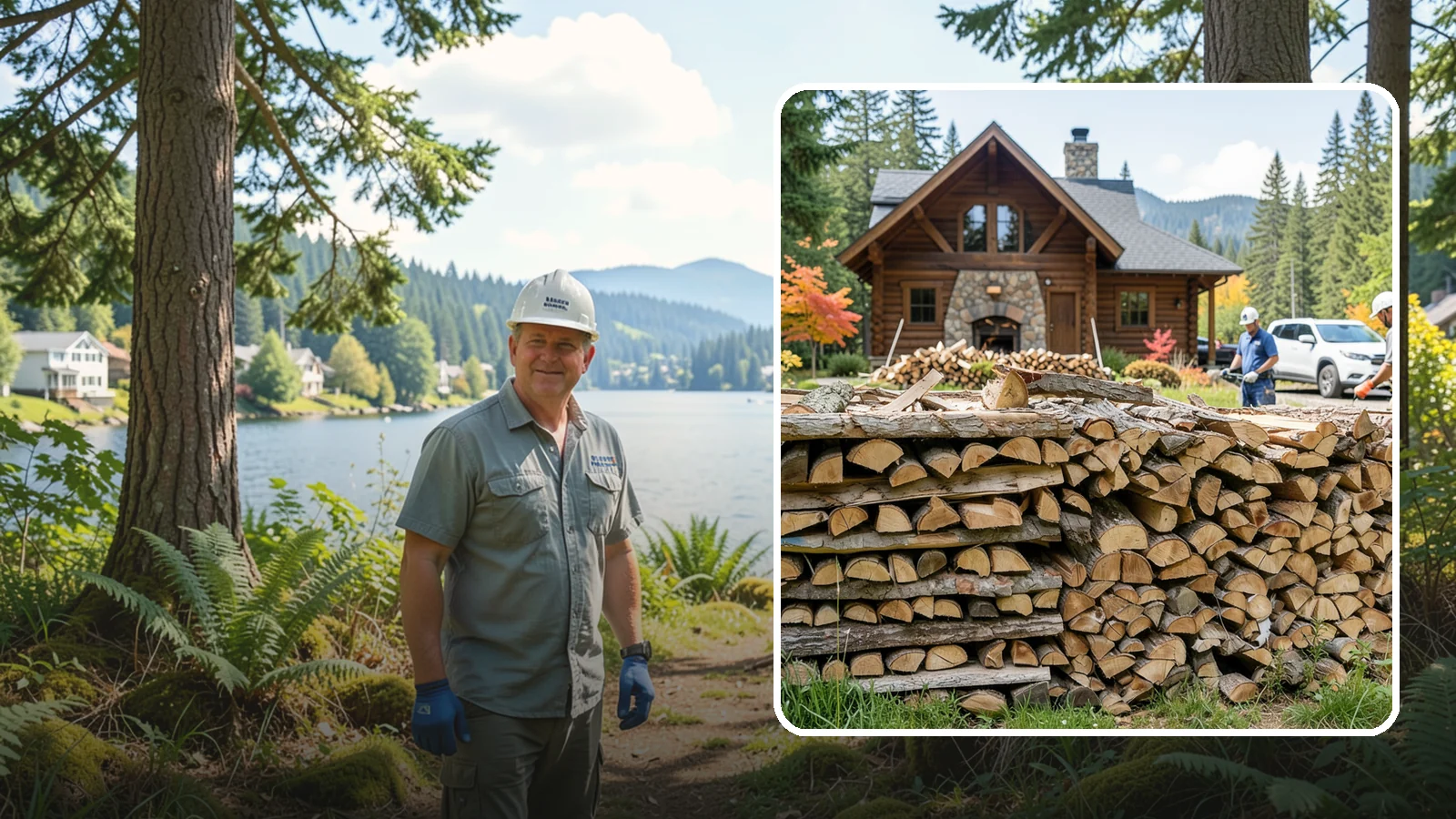 Cabin Firewood in Milton, King County, WA - Dependable firewood delivery for cabins and rural retreats across the Pacific Northwest.