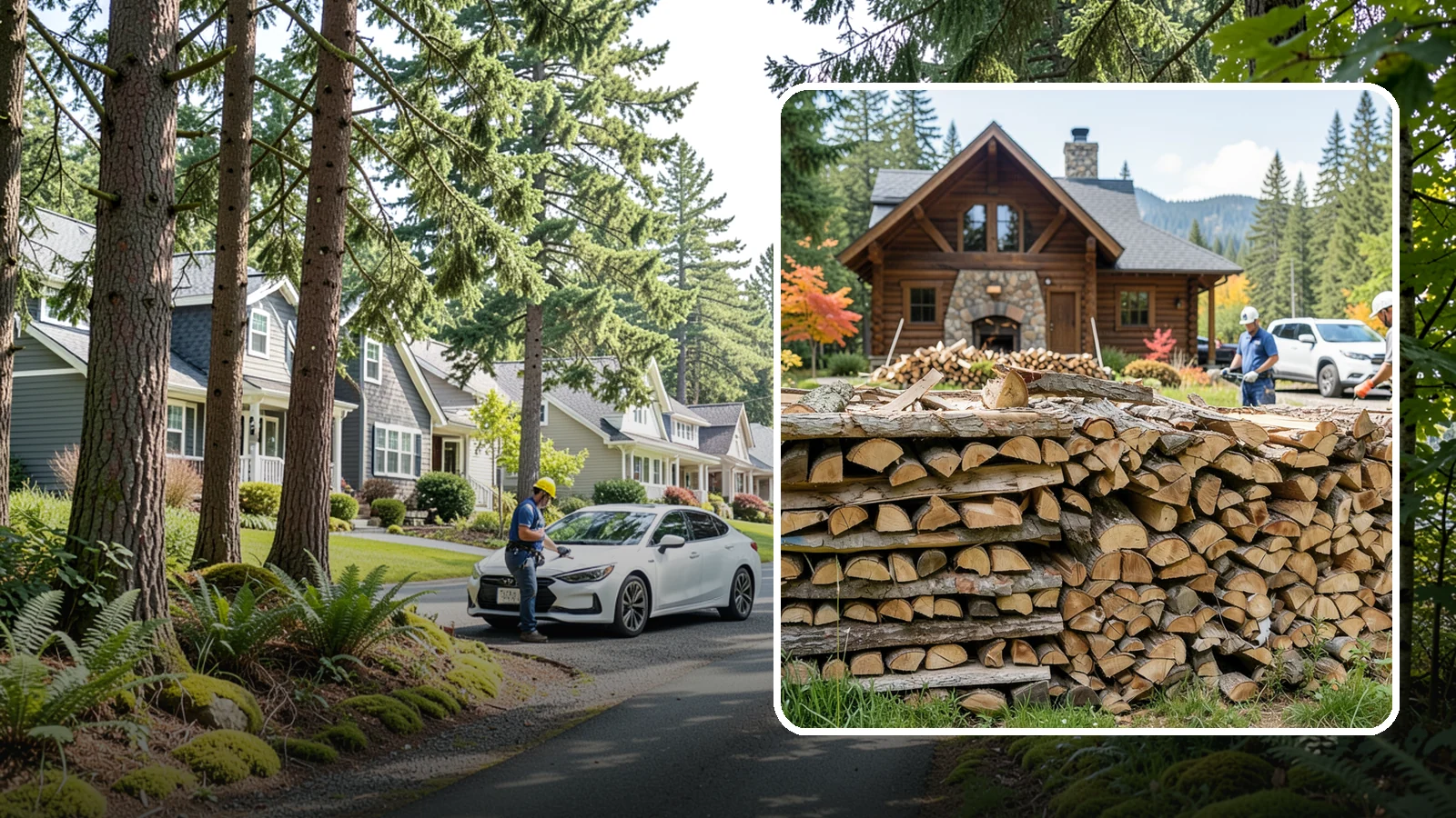 Cabin Firewood in Normandy Park, King County, WA - Dependable firewood delivery for cabins and rural retreats across the Pacific Northwest.