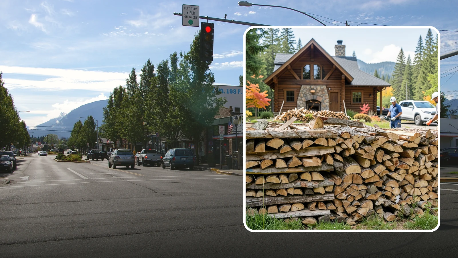 Cabin Firewood in North Bend, King County, WA - Dependable firewood delivery for cabins and rural retreats across the Pacific Northwest.