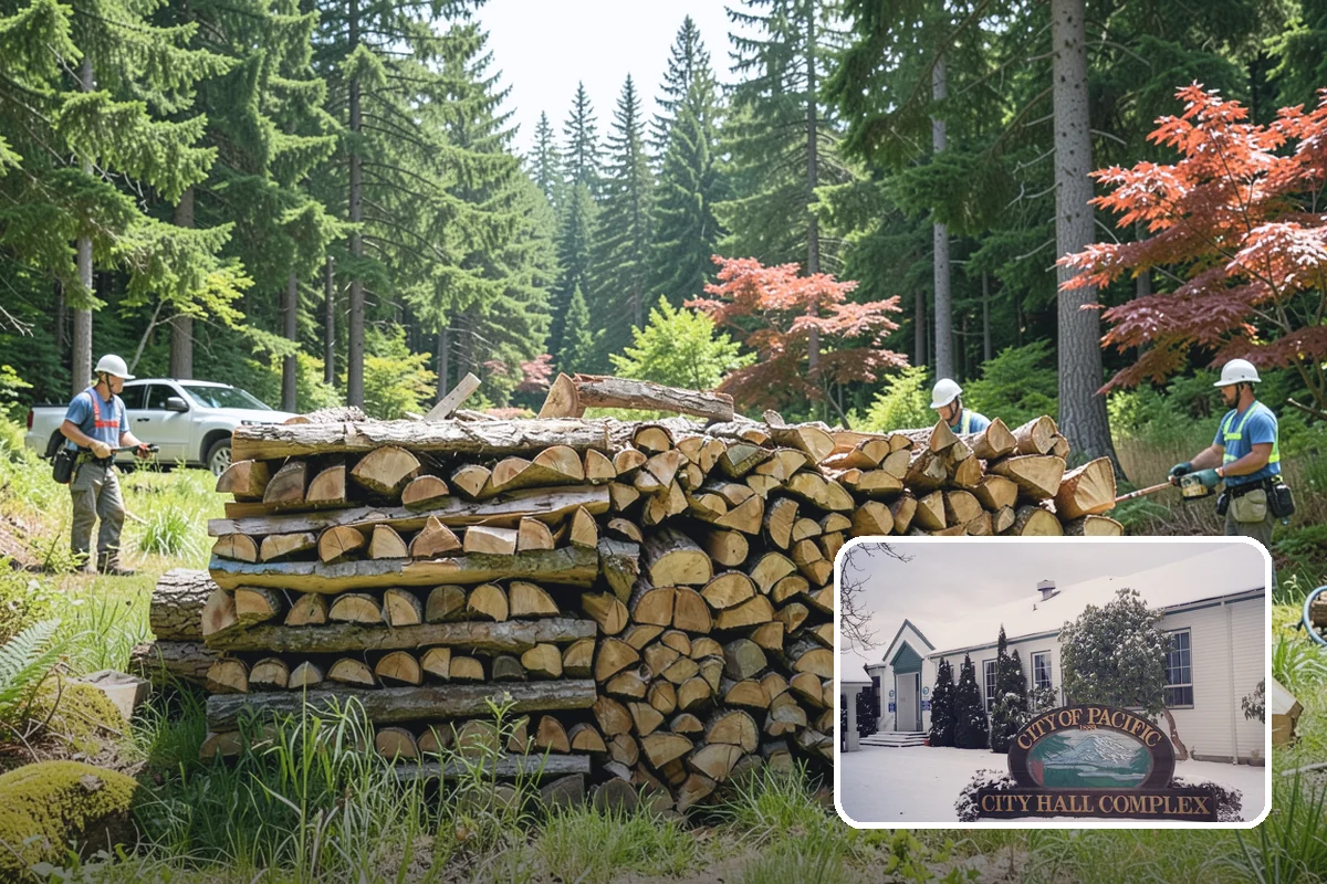 Cabin Firewood in Pacific, King County, WA - Delivered to remote and hard-to-reach properties