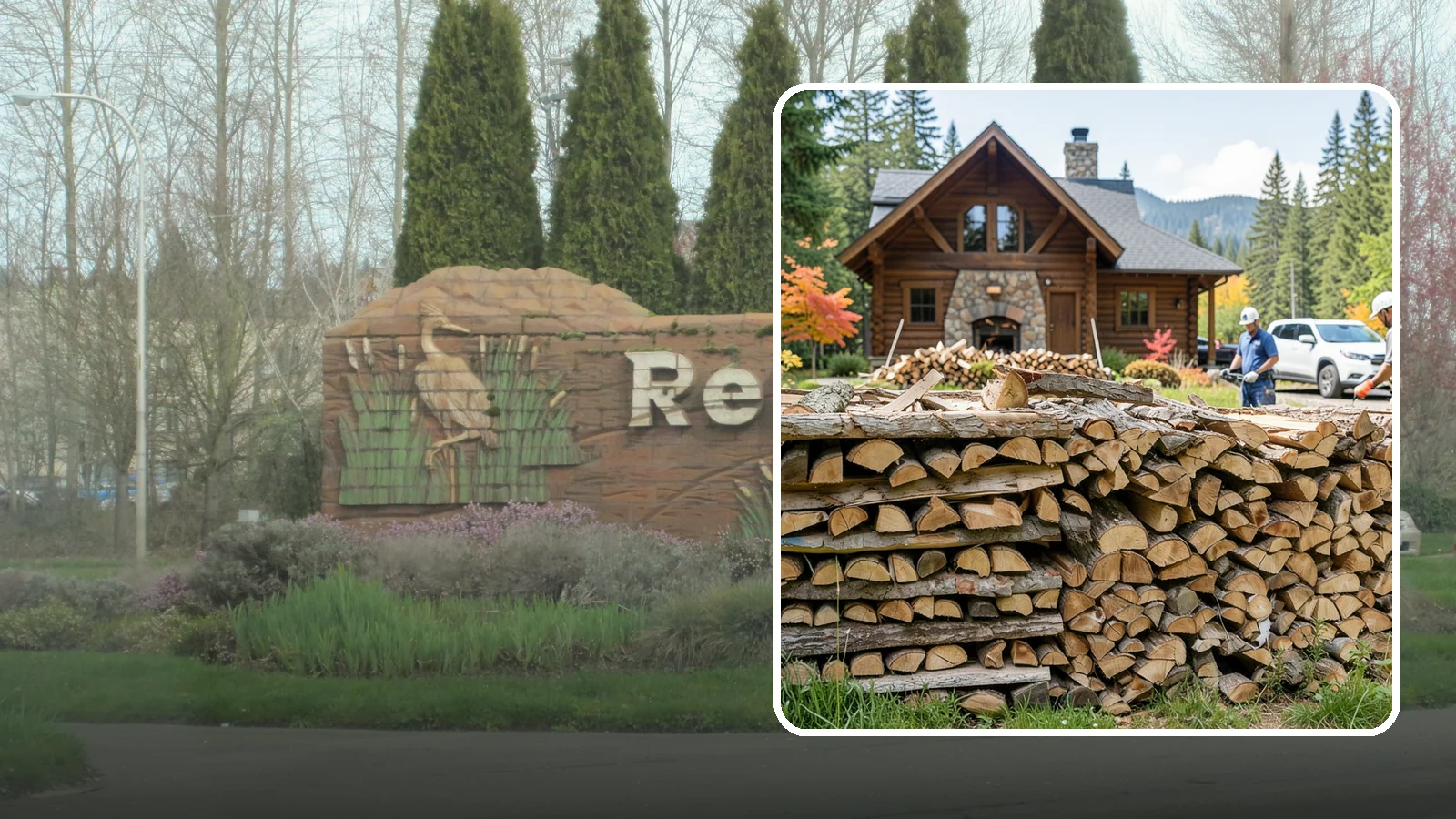 Cabin Firewood in Renton, King County, WA - Dependable firewood delivery for cabins and rural retreats across the Pacific Northwest.
