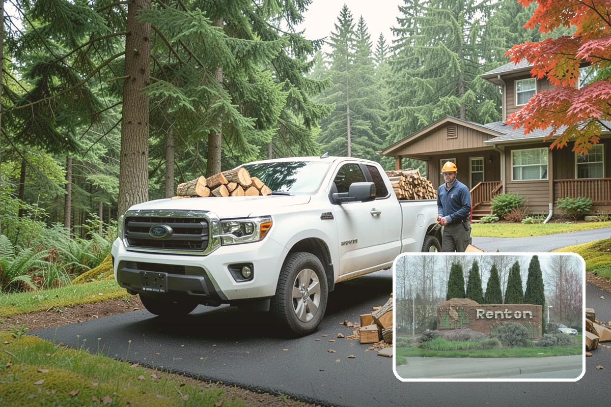 Cabin Firewood in Renton, King County, WA - Delivered to remote and hard-to-reach properties