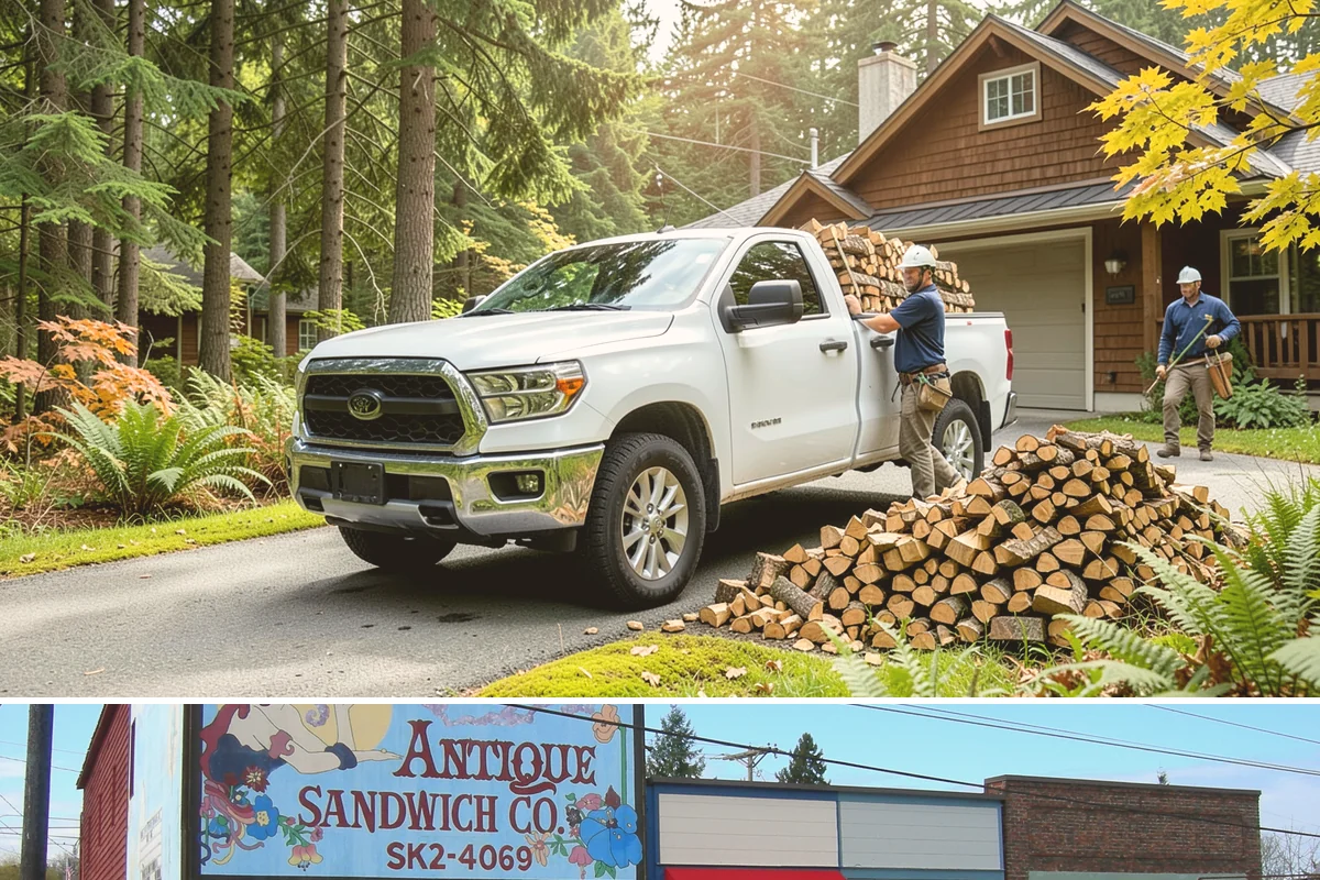 Cabin Firewood in Ruston, Pierce County, WA - Stock the cabin in late summer and fall so it is fuel-ready before the wet winter months arrive.