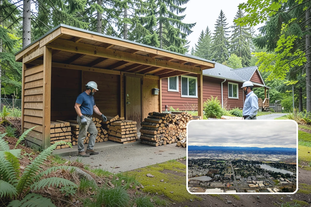 Cabin Firewood in SeaTac, WA - Delivered to remote and hard-to-reach properties
