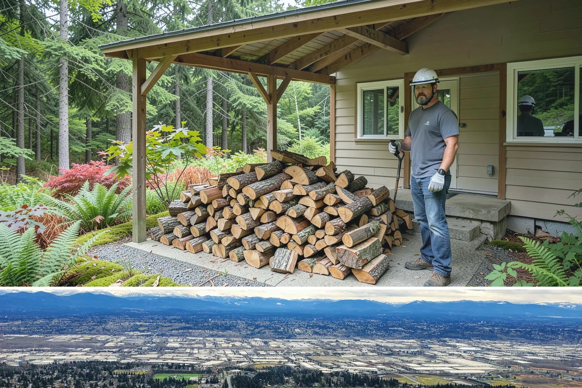 Cabin Firewood in SeaTac, WA - Stock the cabin in late summer and fall so it is fuel-ready before the wet winter months arrive.