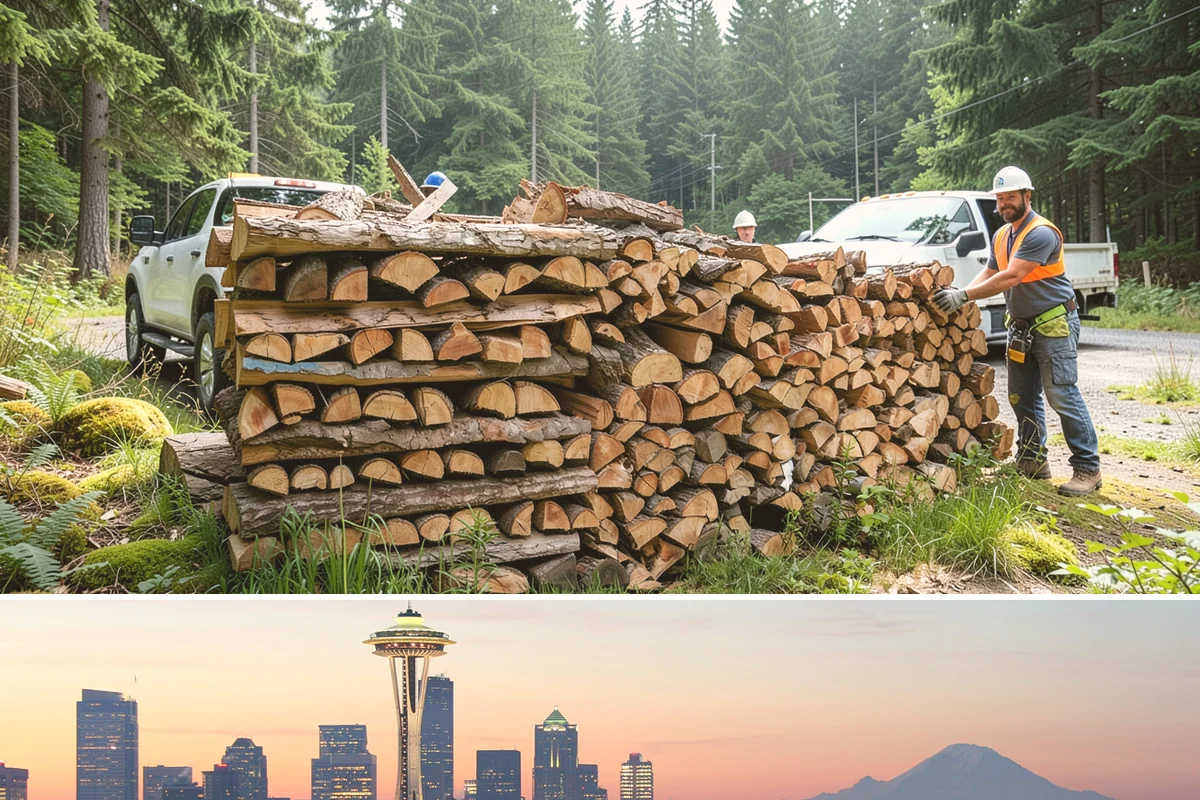 Cabin Firewood in Seattle, WA - Stock the cabin in late summer and fall so it is fuel-ready before the wet winter months arrive.