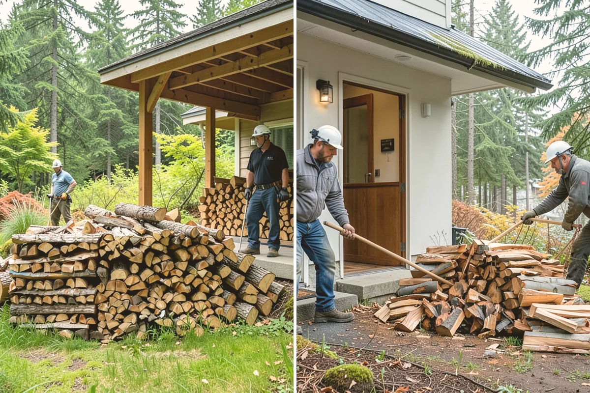 Cabin Firewood in Snohomish, Snohomish County, WA - Share your cabin location and access details