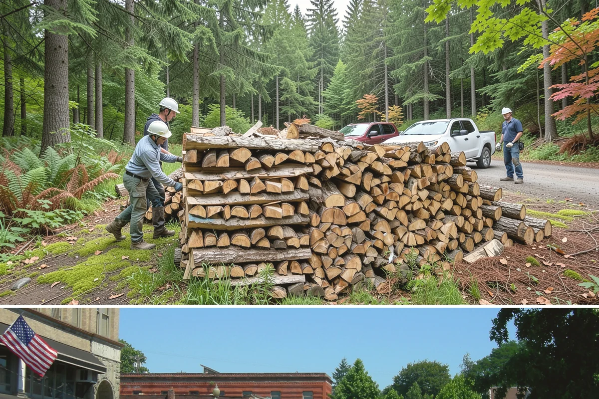 Cabin Firewood in Snohomish, Snohomish County, WA - Stock the cabin in late summer and fall so it is fuel-ready before the wet winter months arrive.