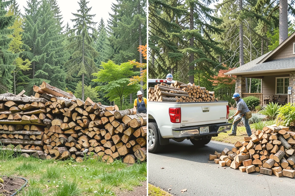 Cabin Firewood in Steilacoom, Pierce County, WA - Share your cabin location and access details