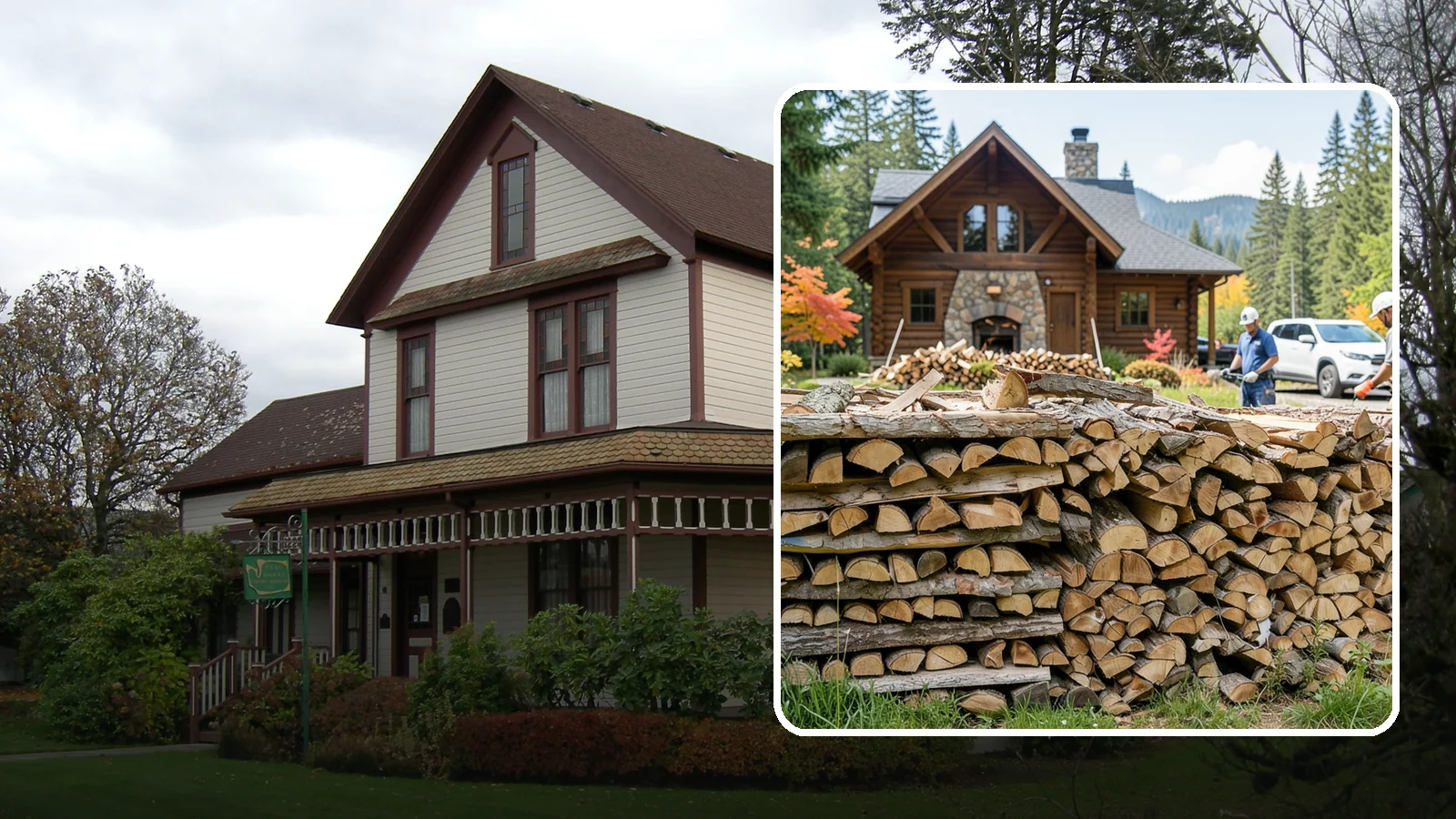 Cabin Firewood in Sumner, Pierce County, WA - Dependable firewood delivery for cabins and rural retreats across the Pacific Northwest.